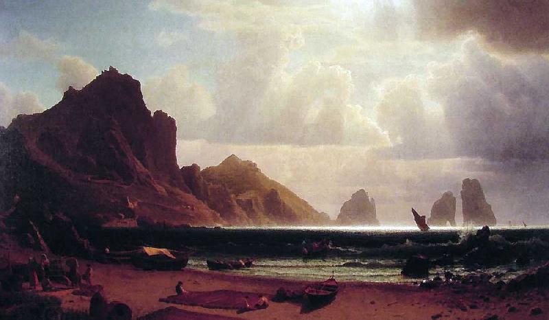 Albert Bierstadt The Marina Piccola China oil painting art